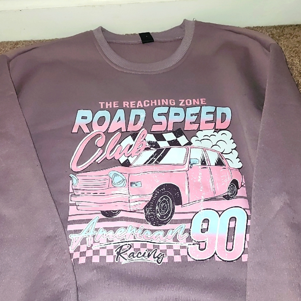 Road Speed Club Graphic Sweatshirt